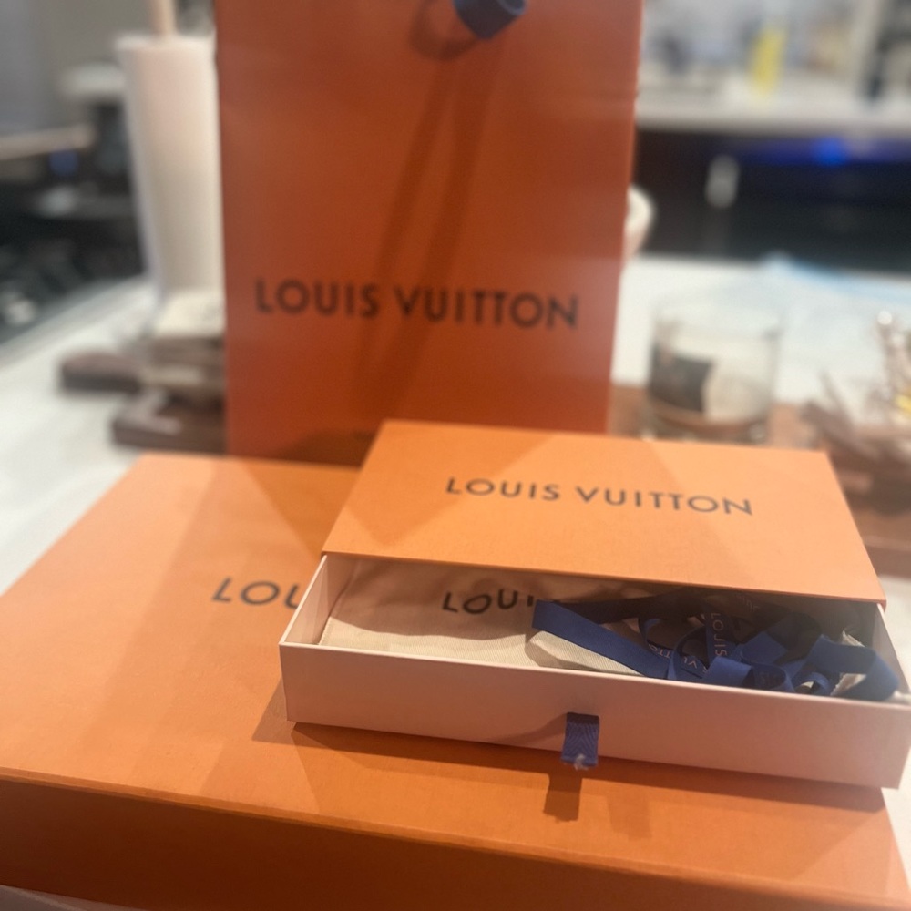 Louis Vuitton 2 boxes with dust bag and one bag